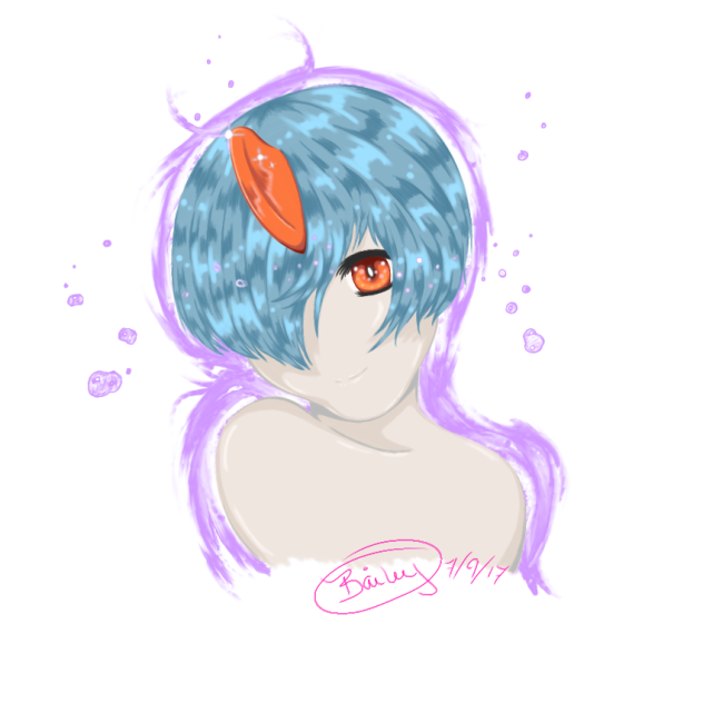 Shiny Ralts Gijinka PNG ibisPaint