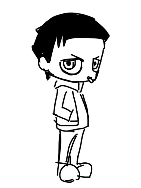 クルクル落書き