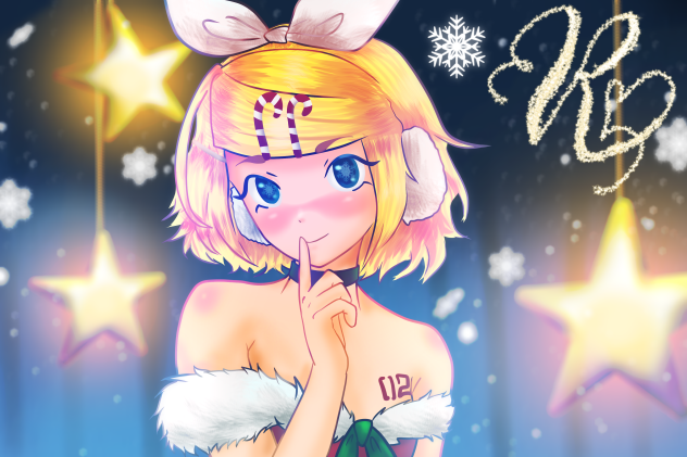 merry Christmas Rin Kagamine