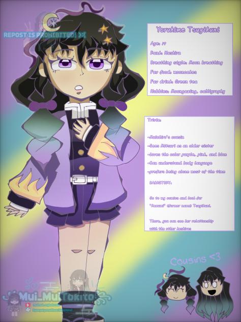 Kny oc redesign 💜🎀