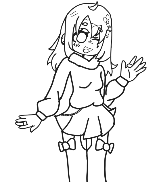 Collab!!! Lineart