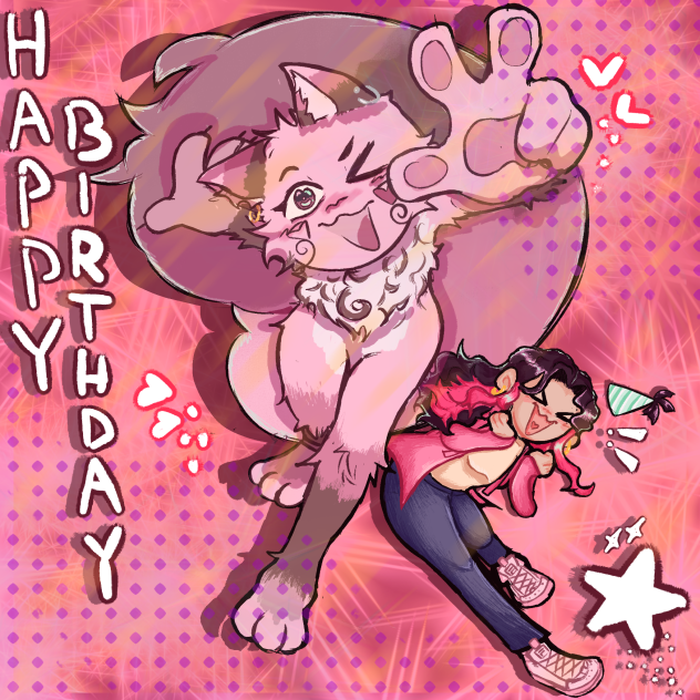 BIRTHDAY ART - ibisPaint