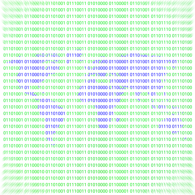 Binary world map (transparent) ibisPaint