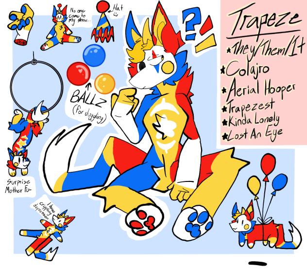 ✨💙❤️💛Trapeze💛❤️💙✨