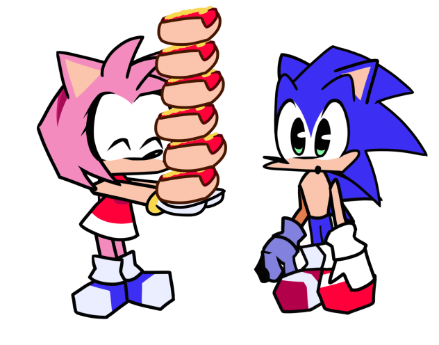 Sonic and amy