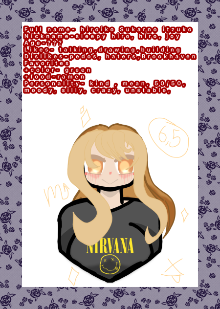 Oc info card!me!