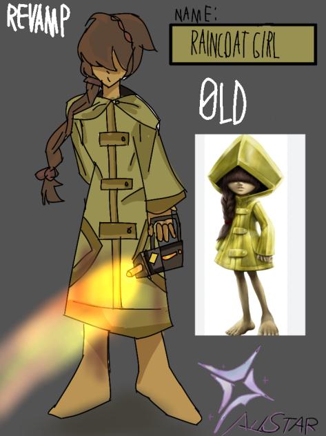 raincoat girl revamp au