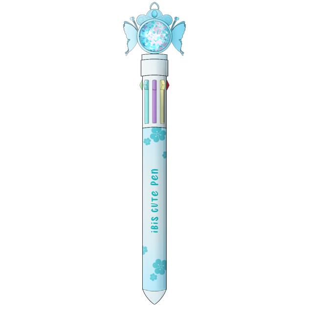 Multicolor Ballpoint Pen - Blue - ibisPaint