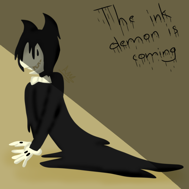 The ink demon is coming (speedpaint)