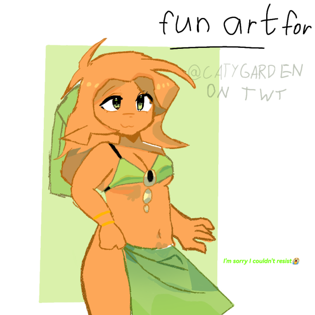 fun art for @catygarden