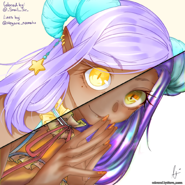 Colour Collab with @Snail_Sir_
