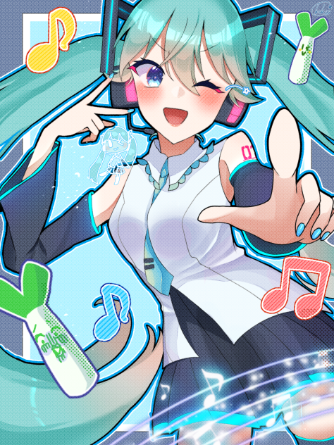 初音ミク！