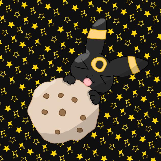 Umbreon cookies