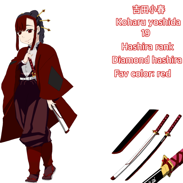 My oc in demon slayer