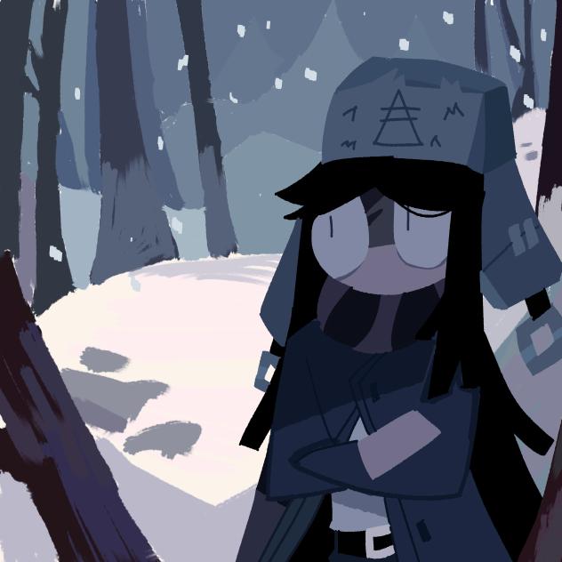 snowy forest