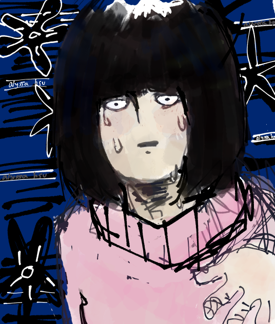 trying a different brush