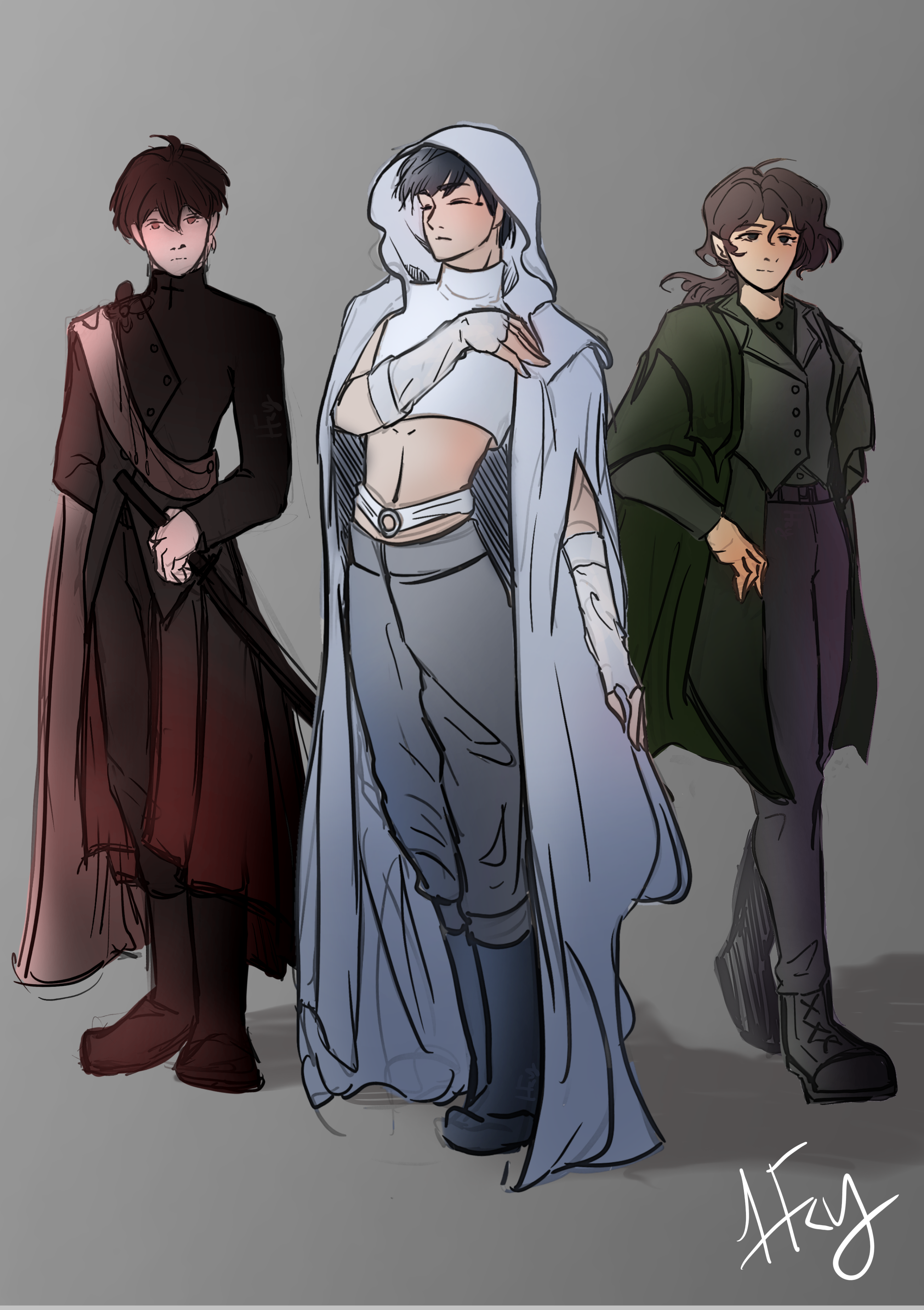 Clothes Study (Name Them) - ibisPaint