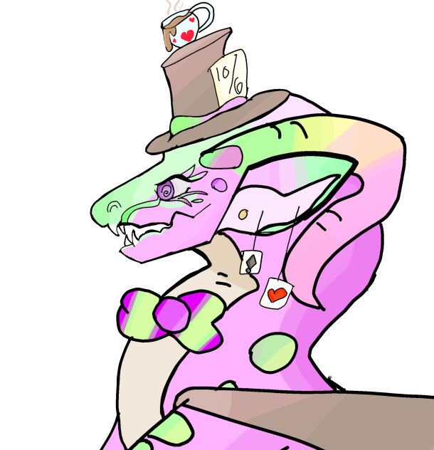 Mad Hatter dragon