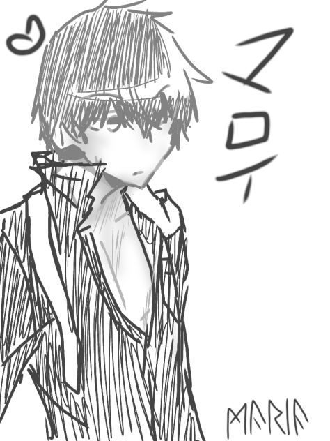 マロイがイケメンさん？