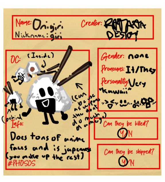 My submission object