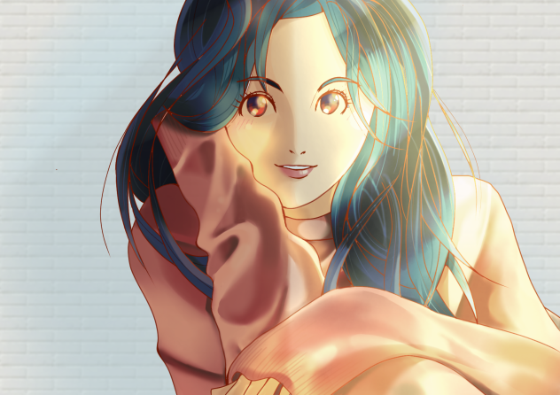 木洩れ陽の昼下がり(完成)