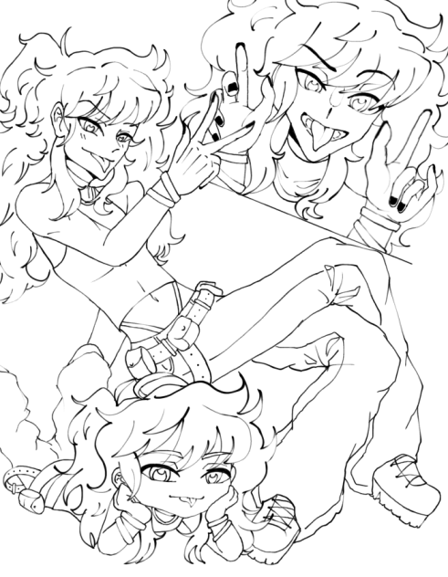 Loveberry DTIYS LINEART