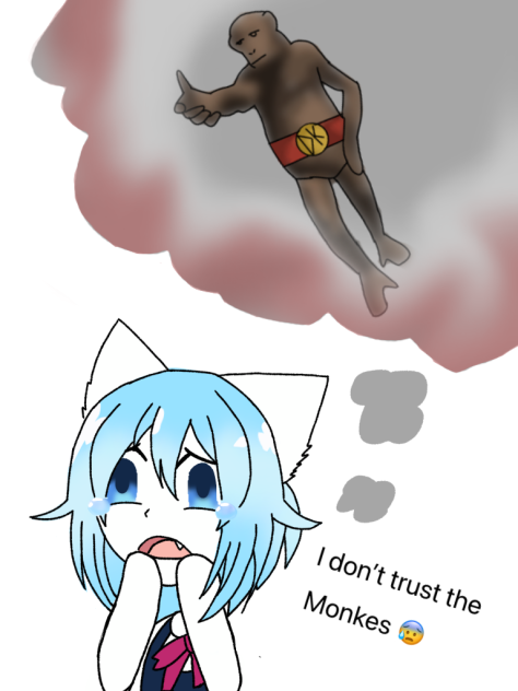 Wolfychu doesn’t trust the Monkes