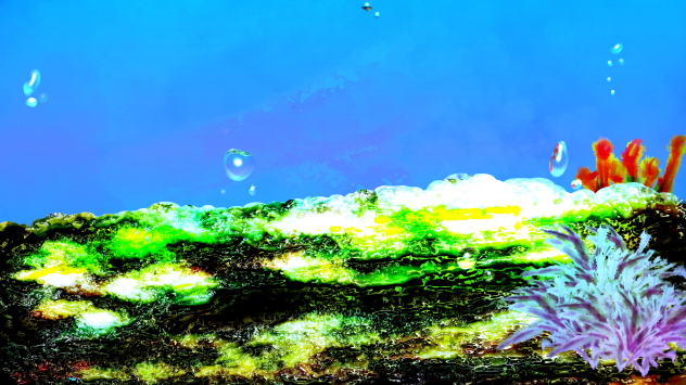 Water in the sea