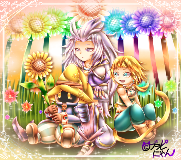 【FFⅨ】ほのぼの夕焼け【ブラピにゃん】