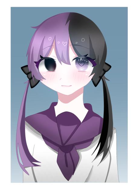 証明写真風