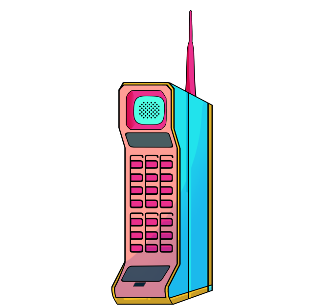 Retro pop Handphone
