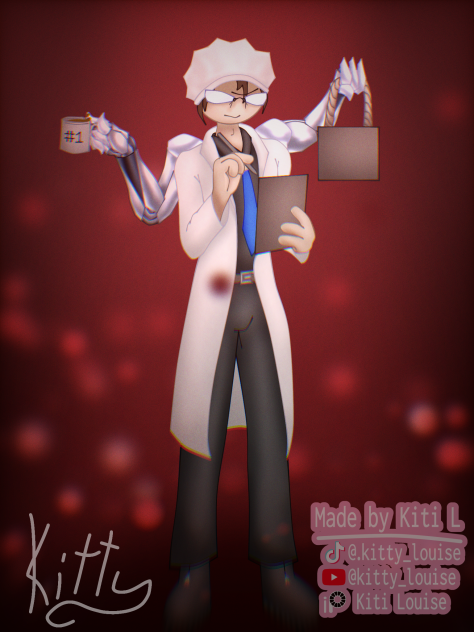 an old oc that I redesigned