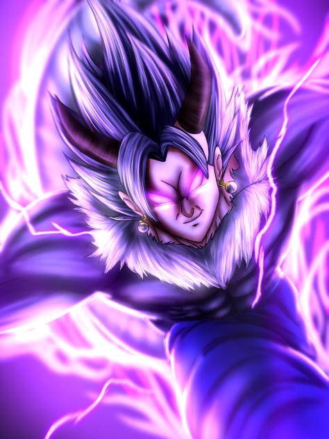 Vegetto god killer demon form