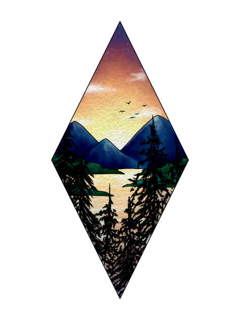 landscape doodle