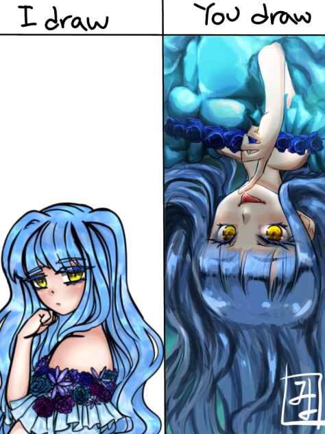 I draw you draw with Alexah  Tandoy