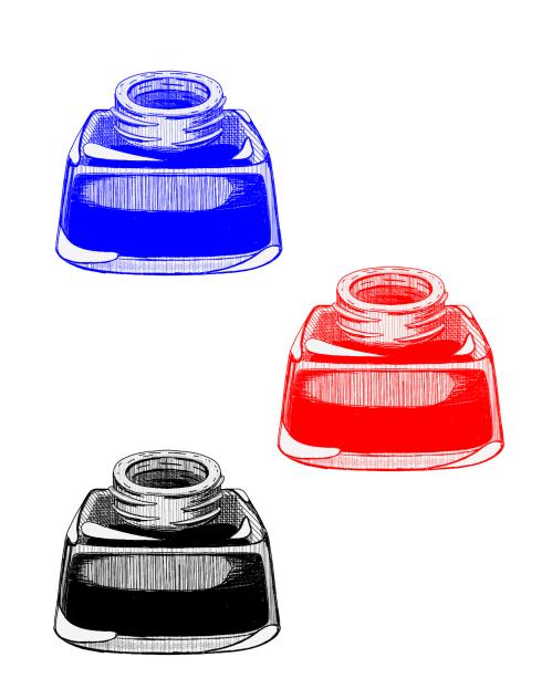 Ink bottles 2