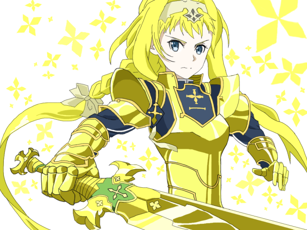 抜刀するアリス
