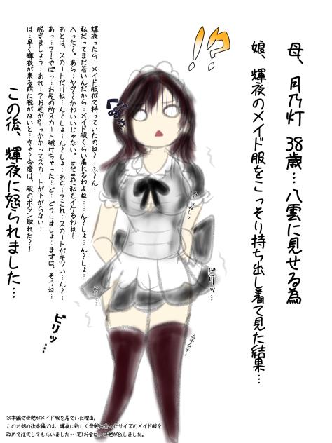 にぶコイ番外編　こっそりとメイド服着る