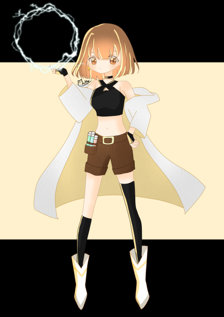 雷使いの子 Ibispaint 雷使いの子 Ibispaint