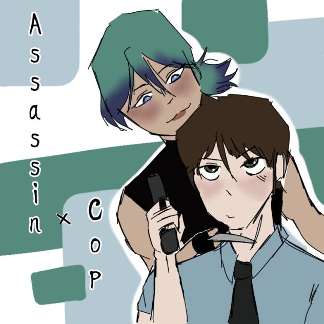 Assassin x cop icon - ibisPaint