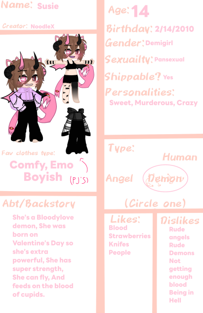 My Little Demon OC!