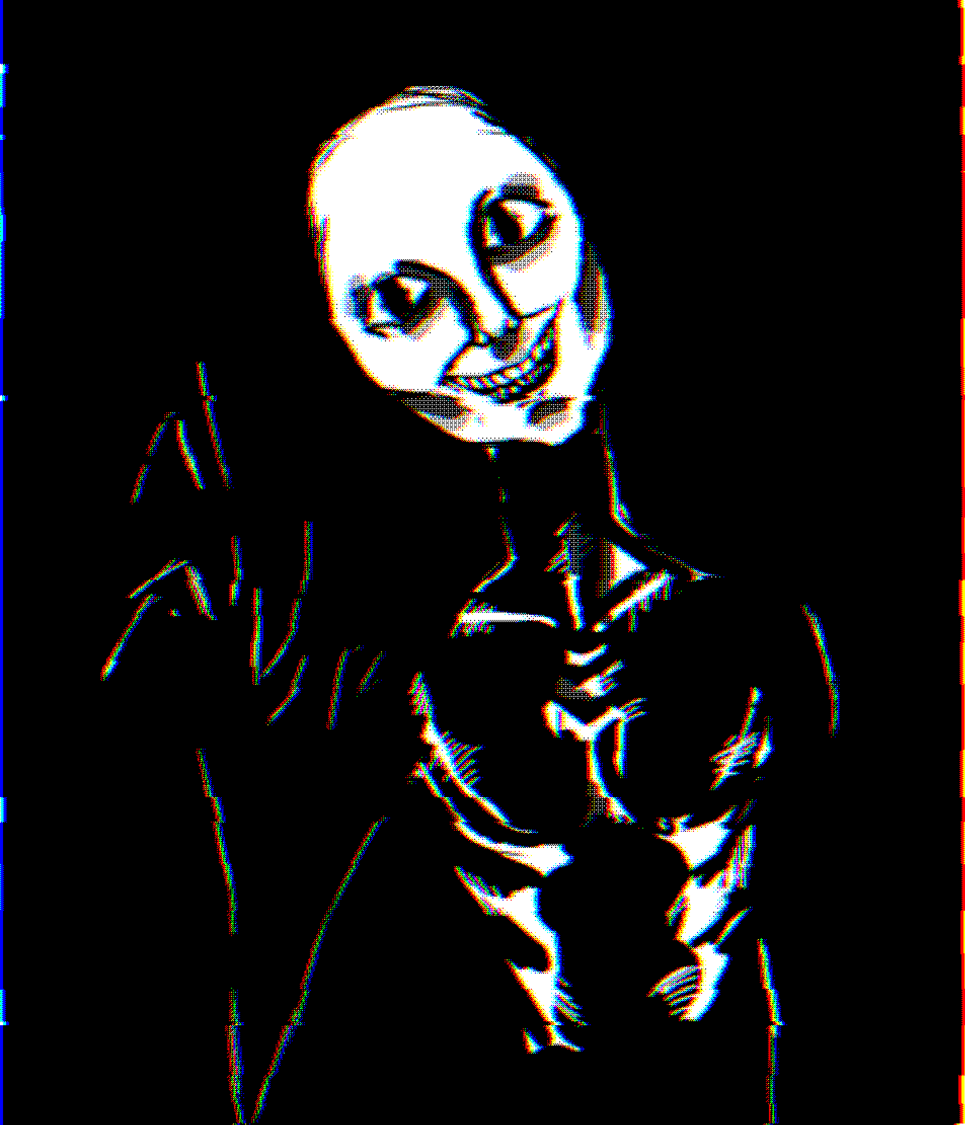 trying to draw something scary 😔 - ibisPaint