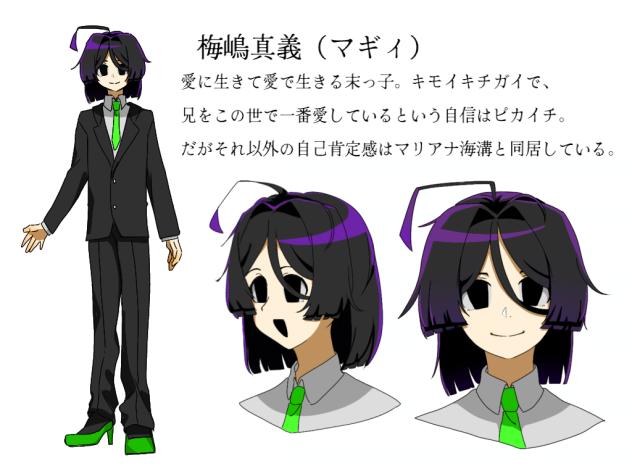 キャラ紹介欄風