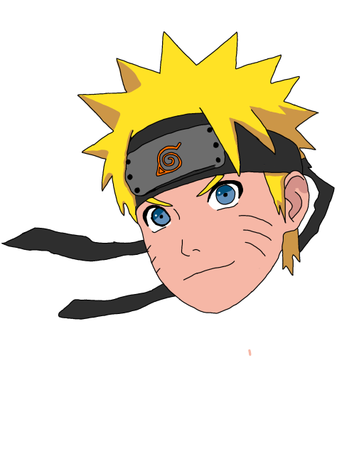 Drawing Naruto's Head