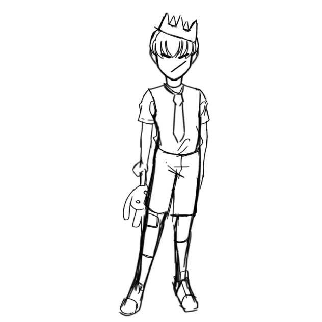 Trying to draw a kid