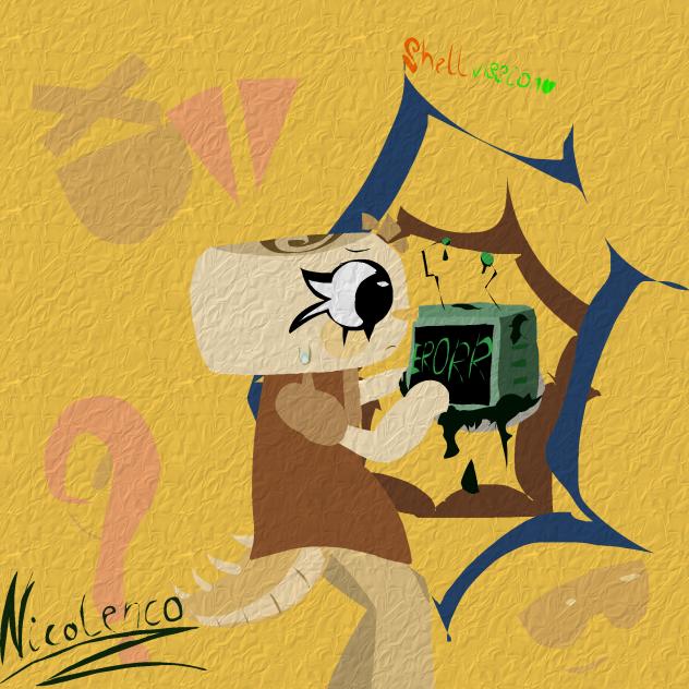 Old drawing dandy’s world