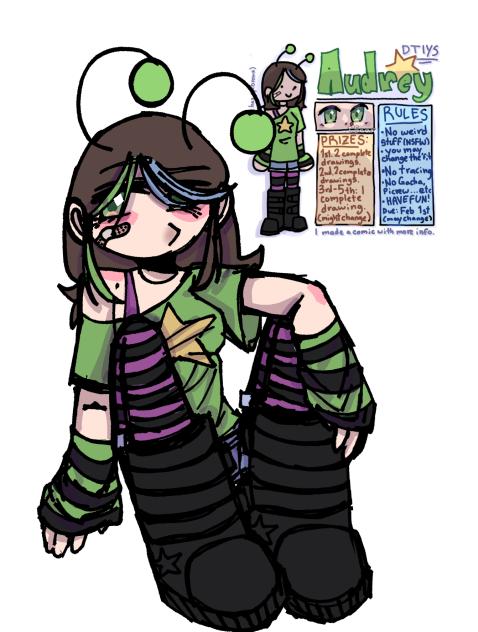 This isn't finished (WIP).. Audrey DTIYS