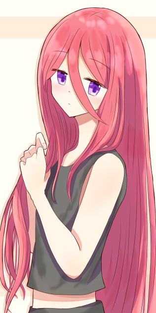 髪をくくろうと…