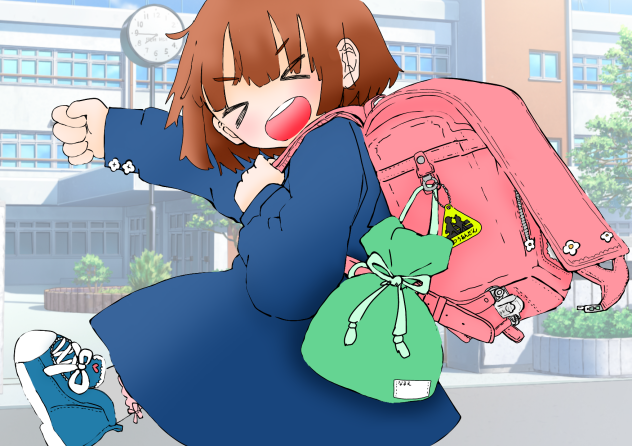 れっつごーーー！　@塗り絵