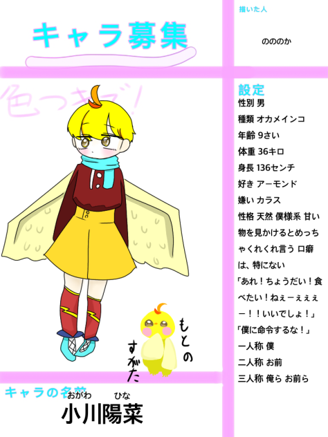 まにあってないけど可愛いからだす